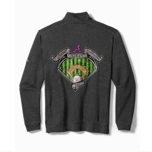 Tommy Bahama Atlanta Braves Embroidered Sweatshirt 2021 World Series size M